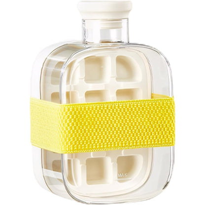 Forma de Gheata, Klevo, 2in1, Tip Sticla cu Pai, 500 ml, 12 Cuburi, 16.3 x 10.8 x 8 cm, Alb