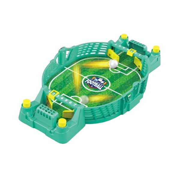 Fotbal de Masa Interactiv pentru Copii, Klevo, cu 2 Mingi Incluse, Tabela Scor, 22.8x12x4 cm, Verde