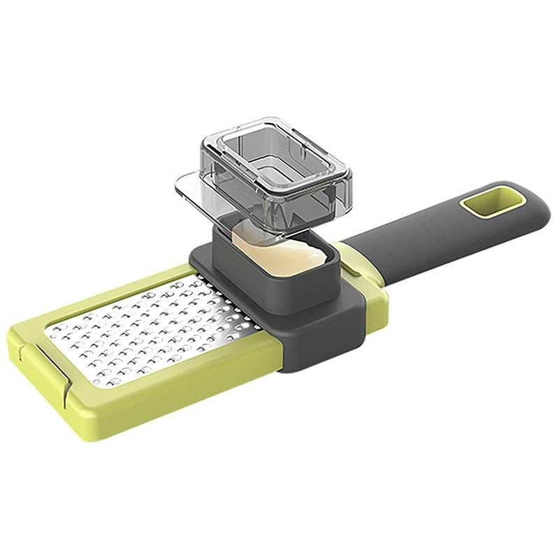Razatoare Multifunctionala, Klevo, pentru Ustuoi, Branza, Cascaval, 20.3 x 5.8 x 3.3 cm, Verde/Gri