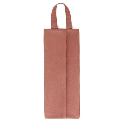 Geanta de Depozitare, Klevo, Pentru Haine Mici, Lenjerie, Sosete, Cosmetice, Impermeabila, cu Maner, 10x20x3 cm, Roz