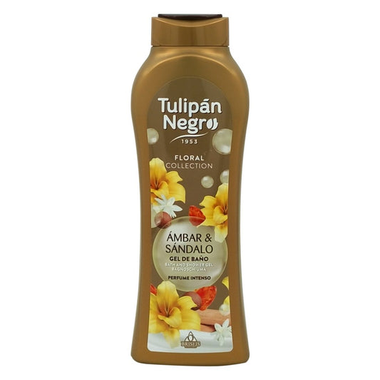 Gel de Dus, Tulipan Negro, 650 ml Floral Ambar Sandalo