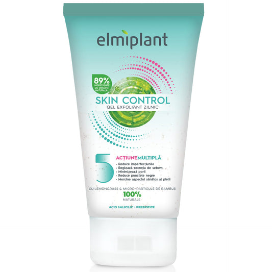 Gel Exfoliant, Elmiplant, Skin Control, 150 ml