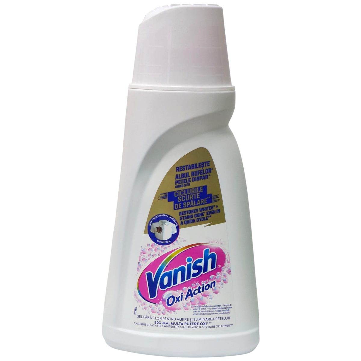 Solutie Lichida pentru Pete, VANISH, White, 1 L