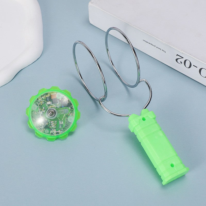 Jucarie Interactiva, Klevo, Titirez Magnetic, cu Led, 19.8 x 5 cm, Verde