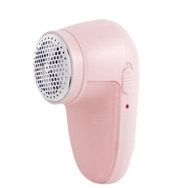 Aparat Scame si Par Haine, Klevo, Electric, USB inclus, Periuta Curatare, pentru Diferite Tesaturi, 13 x 6.8 x 5.8 cm, Roz