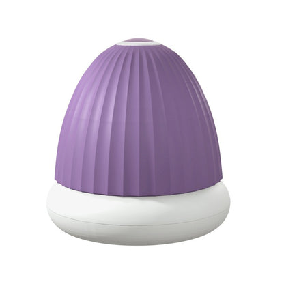 Aparat de Scame 2 in 1, Klevo, Curatare Haine si Lampa de Veghe, 3 Trepte, Incarcare Tip C, 4 W, 9 x 10 cm, Mov