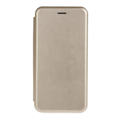 Husa de protectie Klevo compatibila cu Apple iPhone X/XS Magnet Book Case Auriu