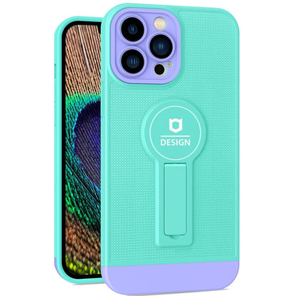 Husa Armor Design, Klevo, pentru Apple iPhone 11 Pro, cu Stand, Suport Auto Magnetic, Wireless Charge, Blue/Mov