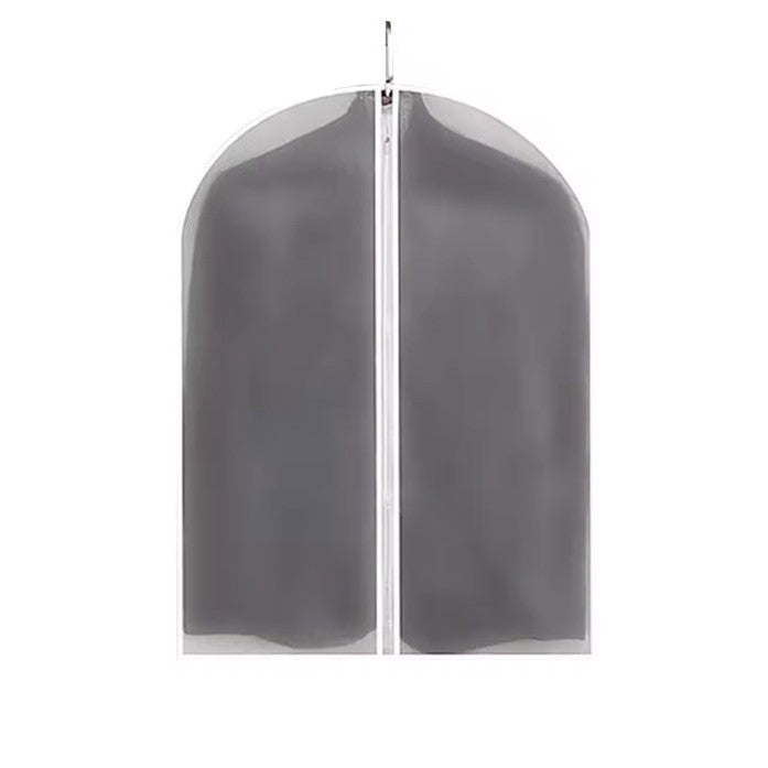 Set 5 Huse de Depozitare cu Fermoar, Klevo, pentru Haine, de Protectie, pentru Voiaj, Netesut, Rezistent la Praf, 60x80 cm, Transparent-Alb