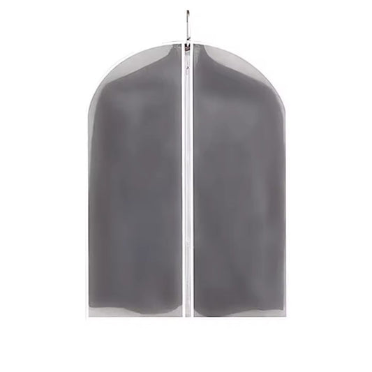 Set 5 Huse de Depozitare cu Fermoar, Klevo, pentru Haine, de Protectie, pentru Voiaj, Netesut, Rezistent la Praf, 60x80 cm, Transparent-Alb