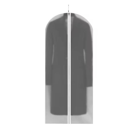 Set 5 Husa de Depozitare cu Fermoar, Klevo, pentru Haine, de Protectie, pentru Voiaj, Netesut, Rezistent la Praf, 60x140 cm, Transparent-Alb