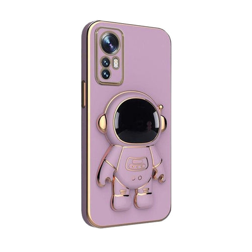 Husa de Protectie 2 in 1, Klevo, Husa de Protectie pentru Honor 70, Model Astronaut, Husa cu Suport, din TPU, Mov