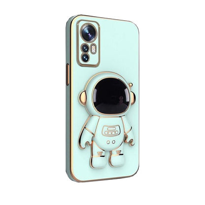 Husa de Protectie 2 in 1, Klevo, Husa de Protectie pentru Honor 70, Model Astronaut, Husa cu Suport, din TPU, Verde