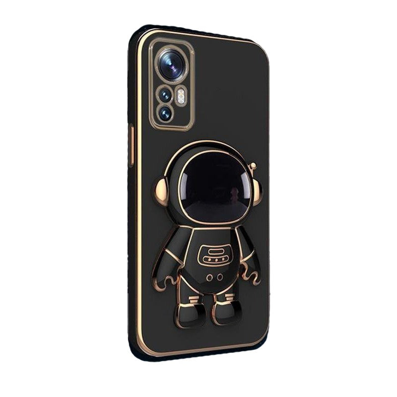 Husa de Protectie 2 in 1, Klevo, Husa de Protectie pentru Honor 90, Model Astronaut, Husa cu Suport, din TPU, Negru