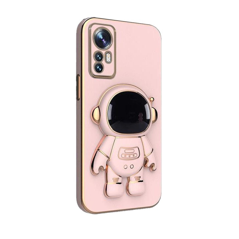 Husa de Protectie 2 in 1, Klevo, Husa de Protectie pentru Honor 90, Model Astronaut, Husa cu Suport, din TPU, Roz