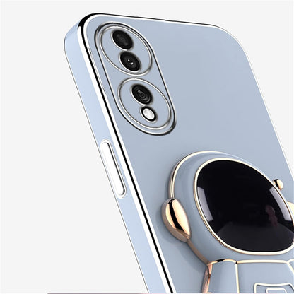 Husa Telefon 2in1, Klevo, Compatibila Huawei P50 Pro, Carcasa TPU cu Suport Inclus Tip Astronaut, Protectie Camere, Albastru