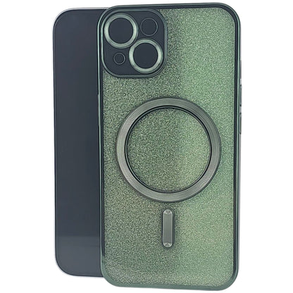 Husa de Protectie 2 in 1, Klevo, pentru Apple iPhone 14, Compatibila MagSafe, Magnetica, cu Protectie Lentila, din TPU, Verde