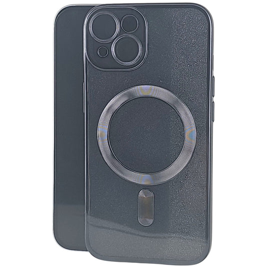 Husa de Protectie 2 in 1, Klevo, pentru Apple iPhone 14, Compatibila MagSafe, Magnetica, cu Protectie Lentila, din TPU, Negru