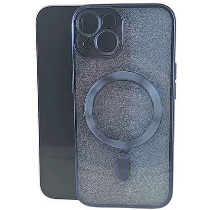 Husa de Protectie 2 in 1, Klevo, pentru Apple iPhone 15 Plus, Compatibila MagSafe, Magnetica, cu Protectie Lentila, din TPU, Albastru Marin