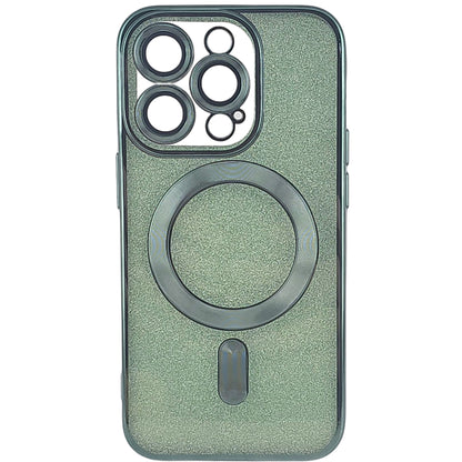 Husa de Protectie 2 in 1, Klevo, pentru Apple iPhone 15 Pro, Compatibila MagSafe, Magnetica, cu Protectie Lentila, din TPU, Verde