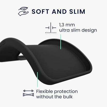Husa de Protectie Matte TPU, Klevo, pentru Samsung Galaxy A15, Protectie Camera, Antisoc, Antizgariere, Antialunecare, Acoperire Completa, Negru