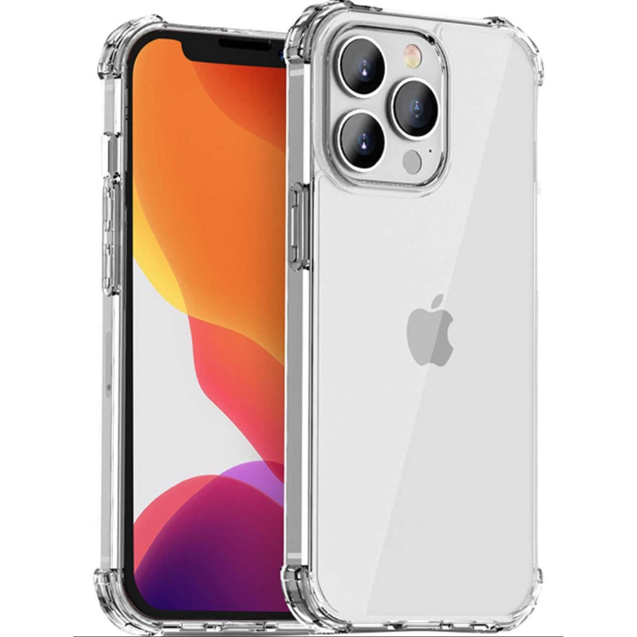 Husa de protectie Klevo, TPU, pentru Apple iPhone 13 Pro Max 6.7 inch, Antisoc, Protectie colturi, Rezistenta la impact, Transparenta