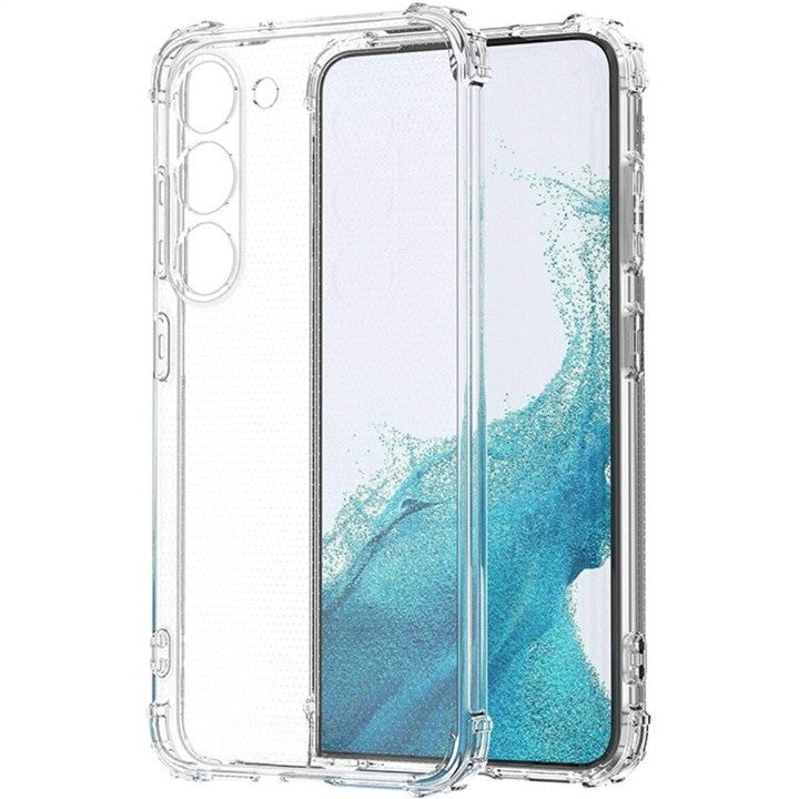 Husa de protectie Klevo, TPU, pentru Samsung A13 5G / A04S, Antisoc, Protectie colturi, Rezistenta la impact, Transparenta