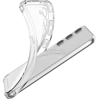Husa de protectie Klevo, Airbag Shock Absorption, TPU, pentru Samsung Galaxy S23 Plus , Transparent
