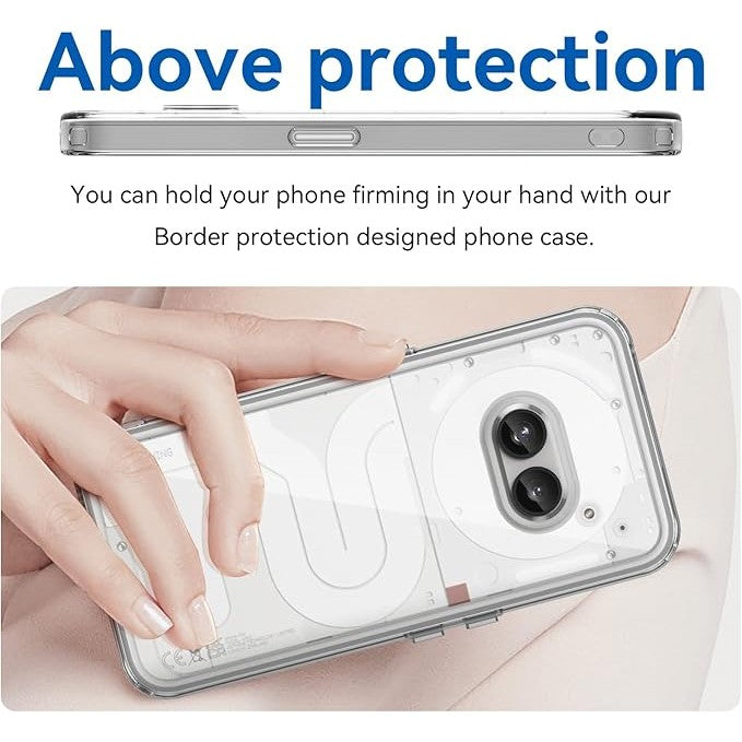 Husa de Protectie, Klevo, Compatibil cu Nothing Phone 2A, Silicon TPU, Protectie camere, Transparent