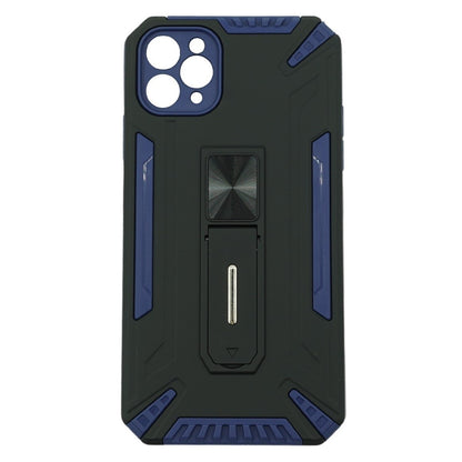Husa de protectie Klevo compatibila cu Apple iPhone 11Pro Defender Model 4 cu suport, Albastru inchis