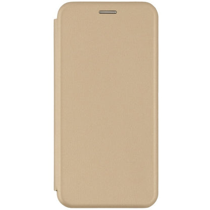 Husa de protectie Klevo compatibila cu Apple iPhone 12 Mini Magnet Book Case Auriu