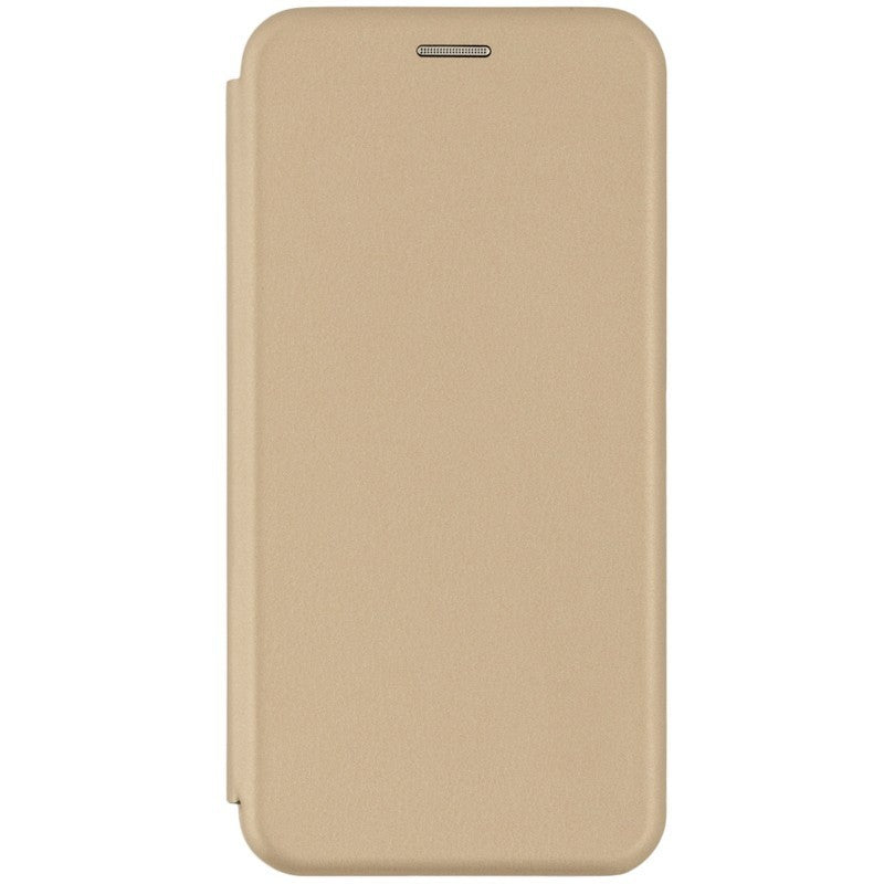 Husa de protectie Klevo compatibila cu Apple iPhone 12 Pro Max Magnet Book Case Auriu