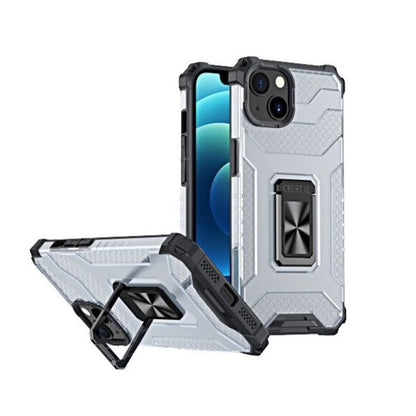 Husa de protectie Klevo compatibila cu Apple iPhone 13 Mini Acrylic Armor cu suport Negru