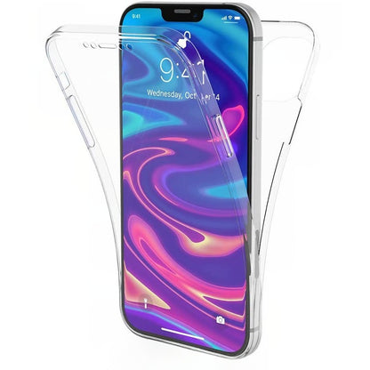 Husa de protectie Klevo compatibila cu Apple iPhone 13 Pro Full Tpu 360 Transparent