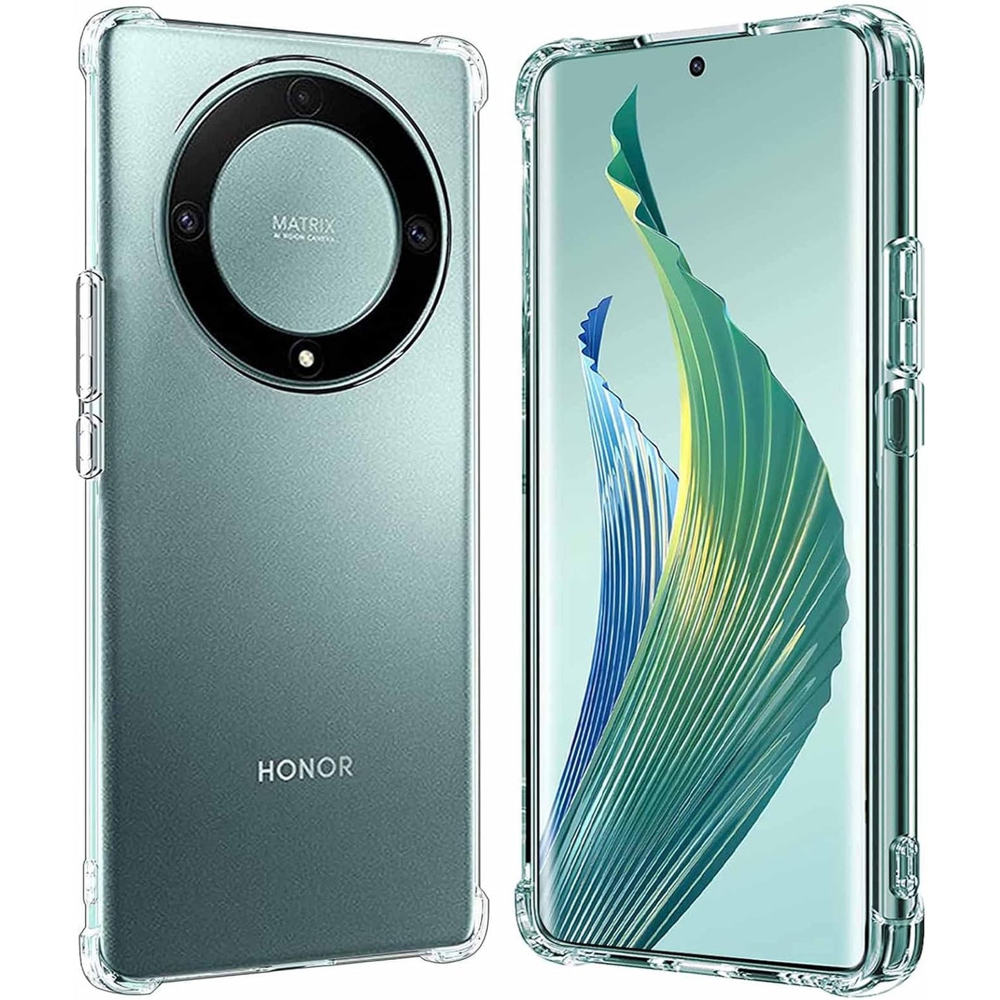 Husa de Protectie, Klevo, Compatibila cu Honor 90 Lite, TPU Antisoc, Protectie Colturi, 1.5 mm Transparent
