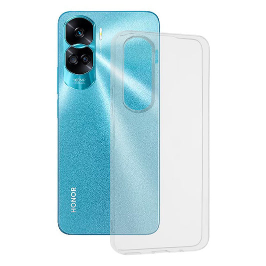 Husa de Protectie, Klevo, Compatibila cu Honor 90 Lite, TPU, Transparent