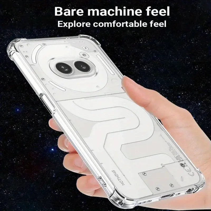 Husa de Protectie, Klevo, Compatibila cu Nothing Phone 2A, TPU Antisoc, Protectie Colturi, 1.5 mm Transparent