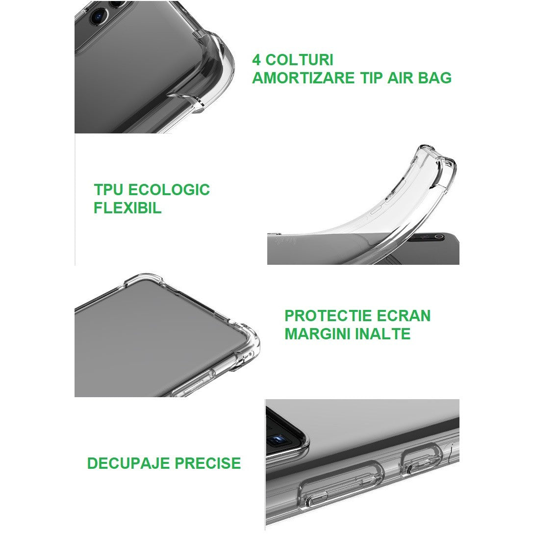 Husa de Protectie, Klevo, Compatibila cu OnePlus Nord CE3 Lite, TPU Antisoc, Protectie Colturi, 1.5 mm Transparent