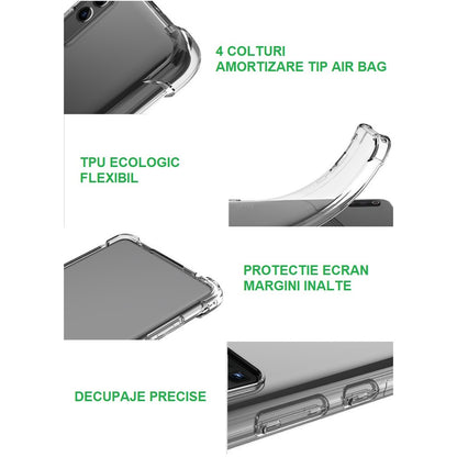 Husa de Protectie, Klevo, Compatibila cu OnePlus Nord CE3 Lite, TPU Antisoc, Protectie Colturi, 1.5 mm Transparent