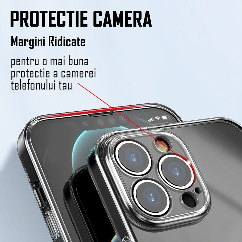 Husa de protectie Klevo compatibila cu Oppo A52/A72 Protect Plus Transparent