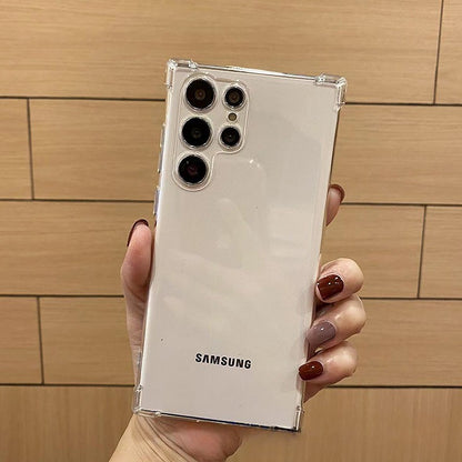 Husa de Protectie, Klevo, Compatibila cu Samsung Galaxy A35 5G, TPU Antisoc, Protectie Colturi, 1.5 mm Transparent