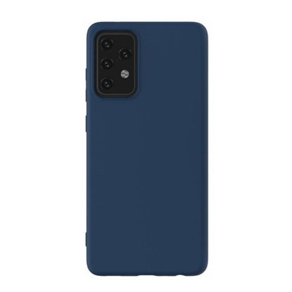 Husa de protectie Klevo compatibila cu Samsung Galaxy A52 Matte Tpu Albastru inchis