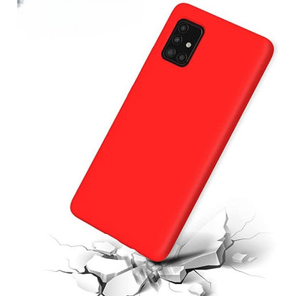 Husa de protectie Klevo compatibila cu Samsung Galaxy S21 5G Matte Tpu Rosu