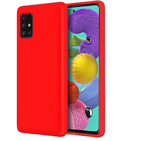 Husa de protectie Klevo compatibila cu Samsung Galaxy S21 5G Matte Tpu Rosu