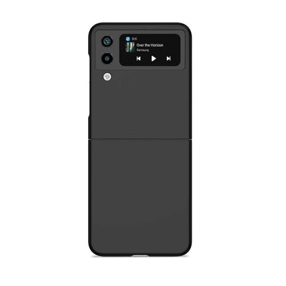 Husa de Protectie, Klevo, Compatibila cu Samsung Galaxy Z Flip5, Magsafe Pliabila, Incarcare Wireless, Negru