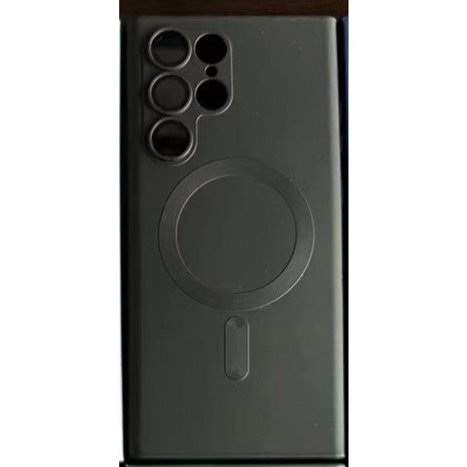 Husa de protectie Klevo, cu incarcare Wireless, Tehnologie Magsafe, pentru  Samsung Galaxy S23 , Negru