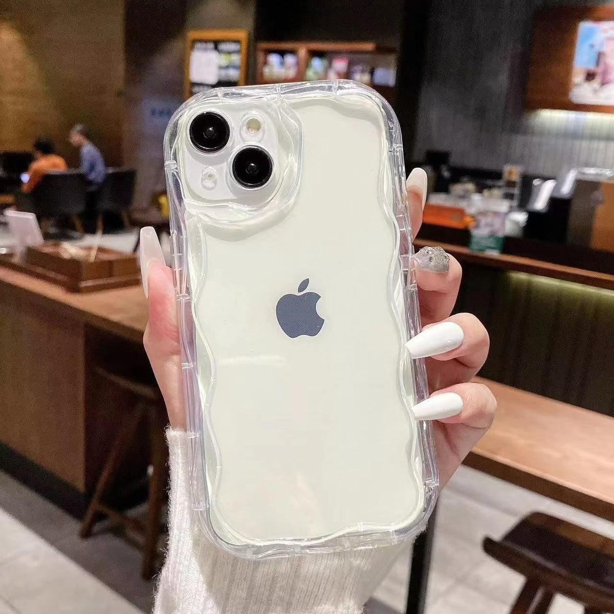 Husa de Protectie, Klevo, Husa pentru Apple iPhone 15 Pro, Model Atipic din Silicon, Antisoc, Rezistenta la Impact, Protectie Camera, Transparenta