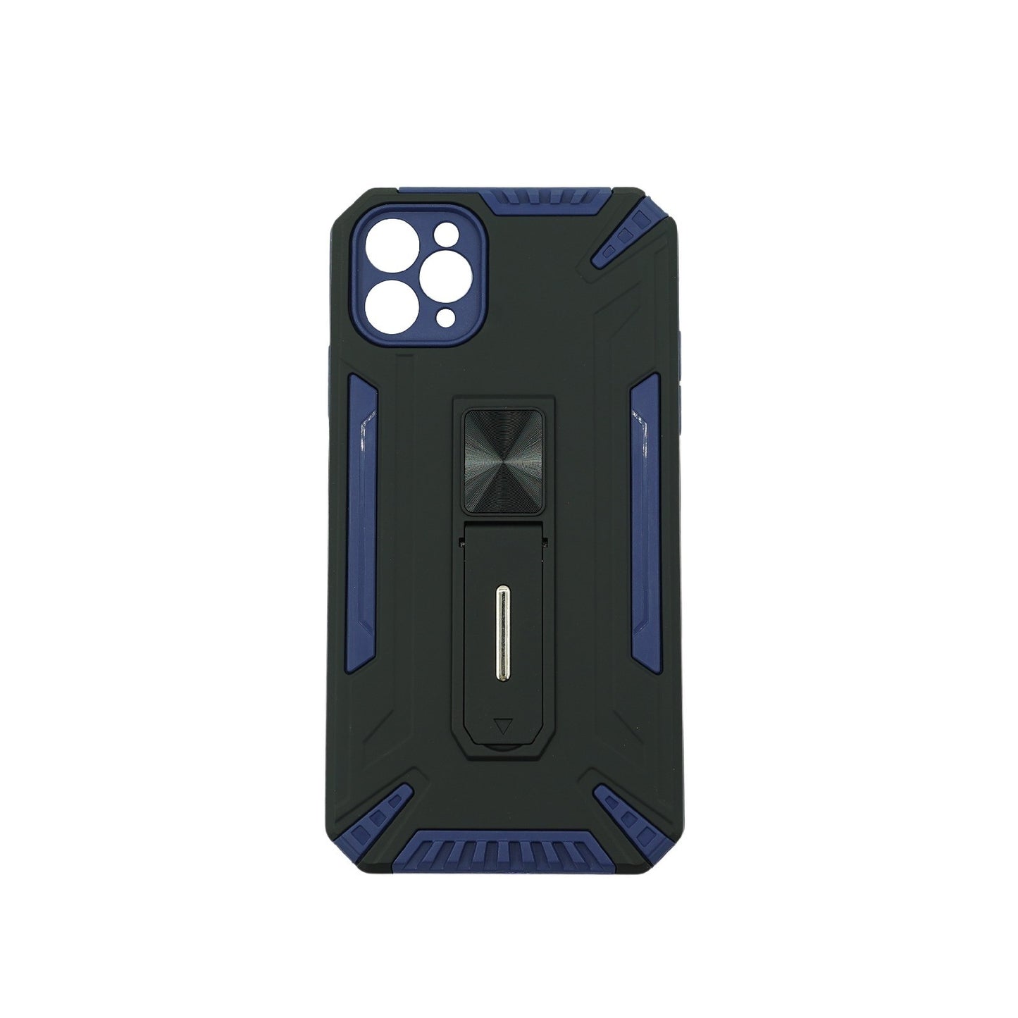 Husa de protectie Klevo pentru Apple iPhone 11 Pro Max Defender Sergeant Brave cu suport, Albastru inchis