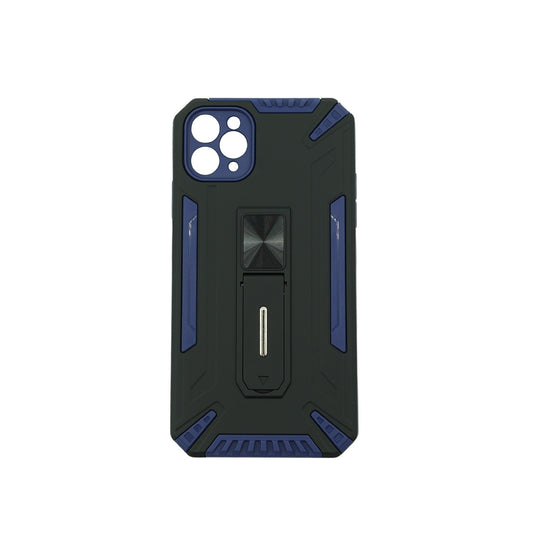 Husa de protectie Klevo pentru Apple iPhone 11 Pro Max Defender Sergeant Brave cu suport, Albastru inchis