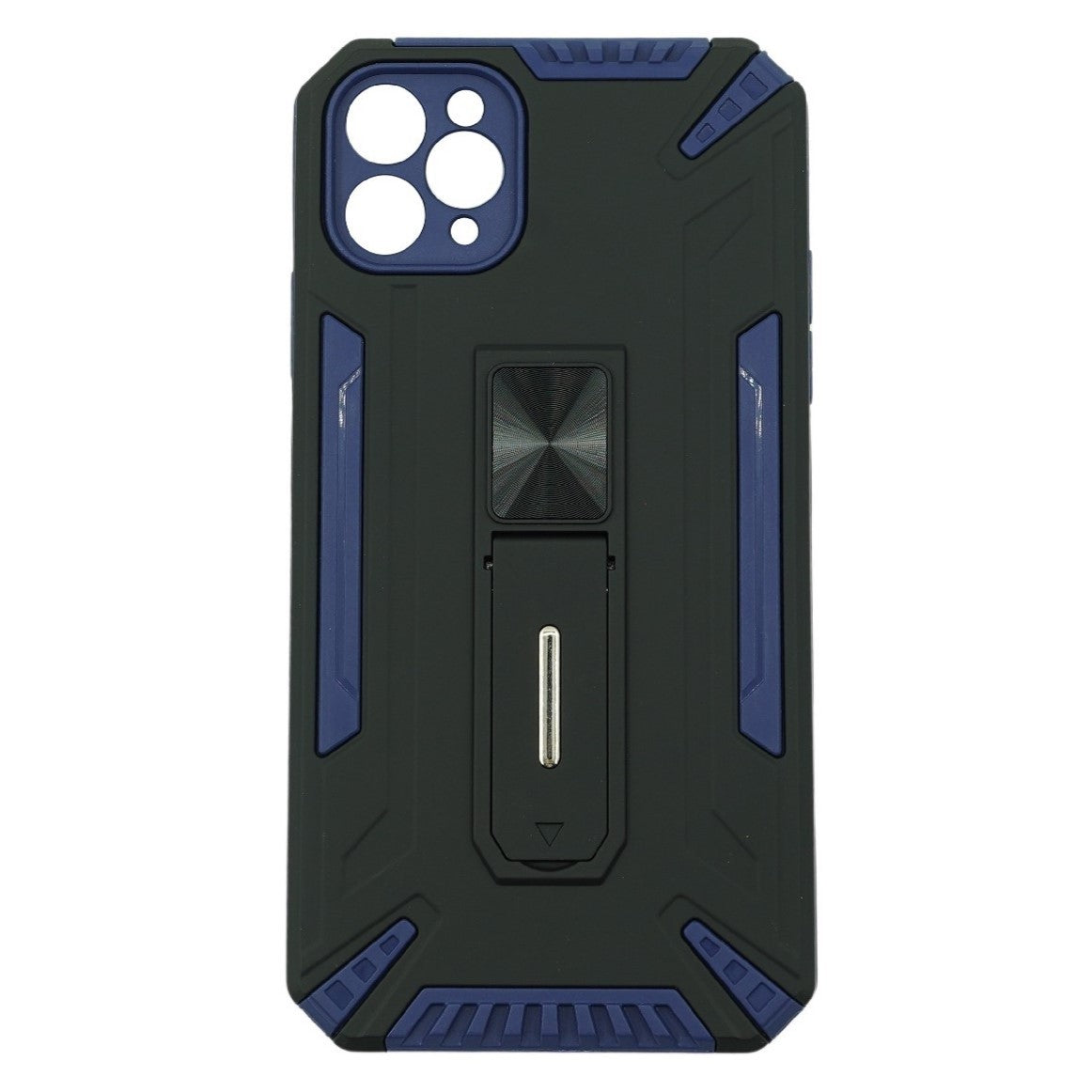 Husa de protectie Klevo pentru Apple iPhone 12 Defender Sergeant Brave cu suport, Albastru inchis